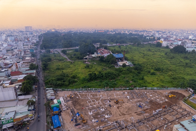 Toàn cảnh ngôi trường tiểu học đang được xây dựng trên nền nghĩa trang lớn nhất TP.HCM- Ảnh 4.