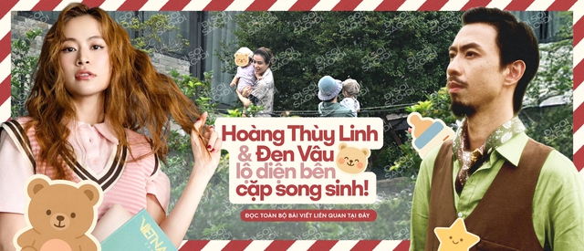 ĐỘC QUYỀN: Hoàng Thuỳ Linh - Đen Vâu và hai em bé song sinh ở quê nhà Tam Đảo- Ảnh 17.
