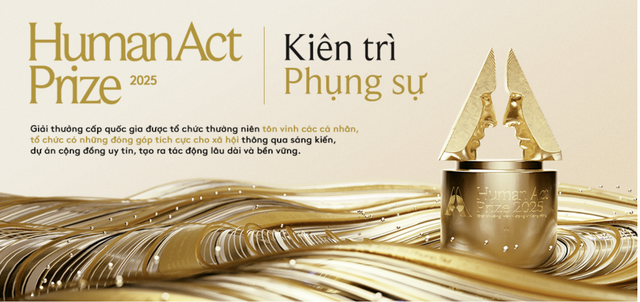 Human Act Prize 2025 chính thức khởi động: Hành trình 3 năm đầy cảm hứng và những điểm mới đặc biệt- Ảnh 7.