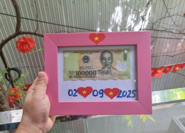 Quá dễ thương cách tiêu 100K quà Tết Độc lập nhận từ Nhà nước, có người còn đóng khung!- Ảnh 2.