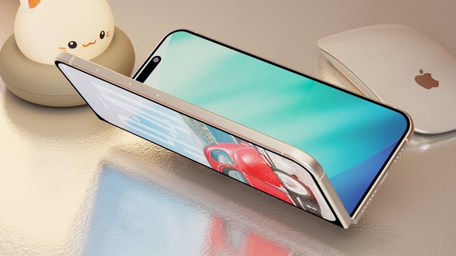 iPhone gập của Apple bắt đầu lộ diện, mà sao trông giống như 2 chiếc iPhone Air ốp lại nhau?- Ảnh 1.