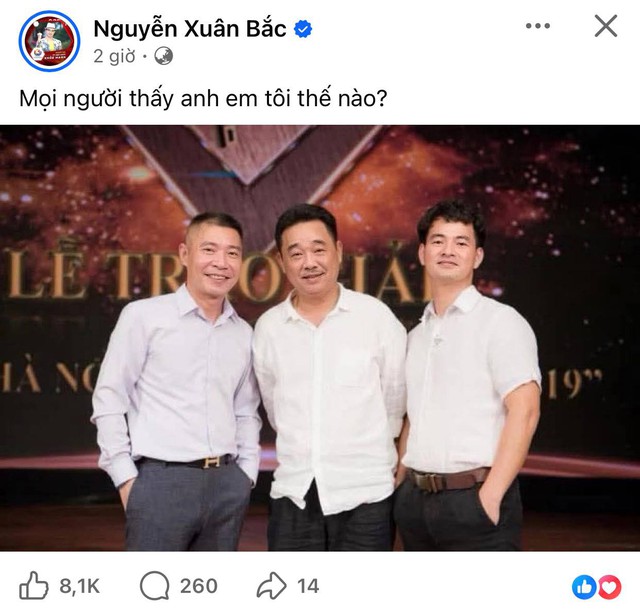 Cục trưởng Xu&acirc;n Bắc đăng ảnh "Ngọc Ho&agrave;ng" Quốc Kh&aacute;nh, n&oacute;i 1 c&acirc;u g&acirc;y ch&uacute; &yacute;- Ảnh 1.