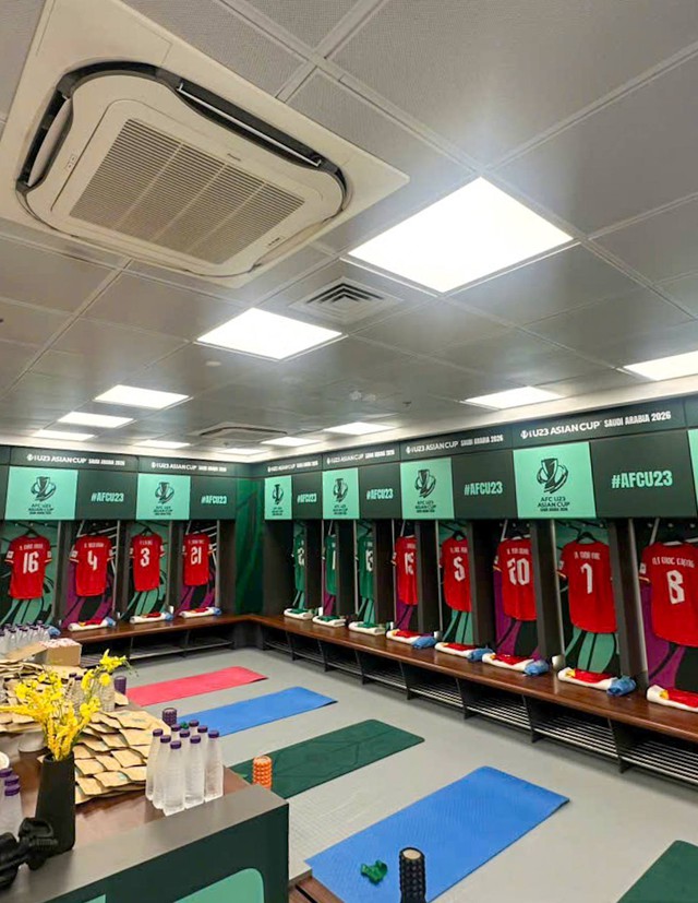 Hạ U23 UAE sau trận đấu nghẹt thở, U23 Việt Nam hiên ngang vào bán kết U23 châu Á- Ảnh 6. Hạ U23 UAE sau trận đấu nghẹt thở, U23 Việt Nam hiên ngang vào bán kết U23 châu Á- Ảnh 6.