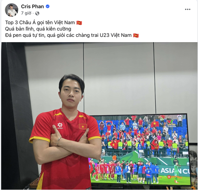 Trấn Thành xin lỗi Hari Won, Hoà Minzy đi "bão" tưng bừng và loạt sao Việt ăn mừng chiến thắng U23 Việt Nam- Ảnh 4. Trấn Thành xin lỗi Hari Won, Hoà Minzy đi "bão" tưng bừng và loạt sao Việt ăn mừng chiến thắng U23 Việt Nam- Ảnh 4.