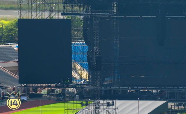 C&ograve;n 4 ng&agrave;y đến concert BIGBANG tại H&agrave; Nội: D&agrave;n &acirc;m thanh, m&agrave;n h&igrave;nh LED bạc tỷ đ&atilde; được lắp đặt, sức n&oacute;ng bao tr&ugrave;m Thủ đ&ocirc;- Ảnh 5.