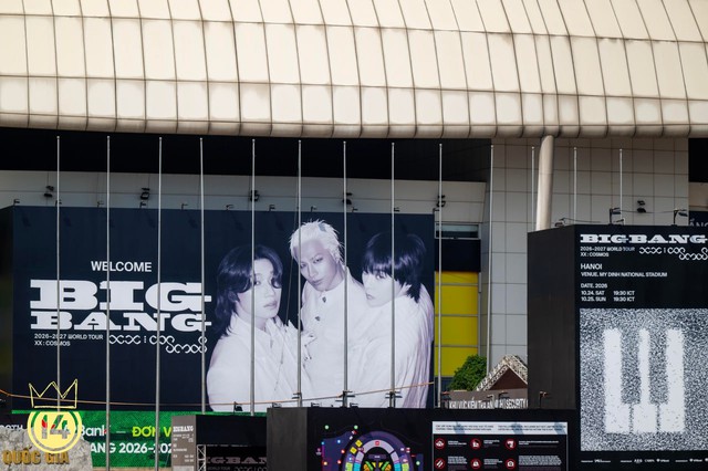 C&ograve;n 4 ng&agrave;y đến concert BIGBANG tại H&agrave; Nội: D&agrave;n &acirc;m thanh, m&agrave;n h&igrave;nh LED bạc tỷ đ&atilde; được lắp đặt, sức n&oacute;ng bao tr&ugrave;m Thủ đ&ocirc;- Ảnh 11.