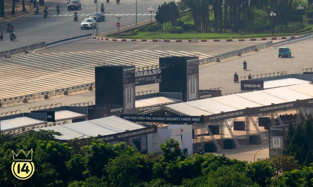 C&ograve;n 4 ng&agrave;y đến concert BIGBANG tại H&agrave; Nội: D&agrave;n &acirc;m thanh, m&agrave;n h&igrave;nh LED bạc tỷ đ&atilde; được lắp đặt, sức n&oacute;ng bao tr&ugrave;m Thủ đ&ocirc;- Ảnh 10.