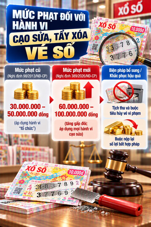Tất cả người d&acirc;n mua, b&aacute;n xổ số ch&uacute; &yacute; mức phạt đến 100 triệu đồng từ 30/11 - Ảnh 2.