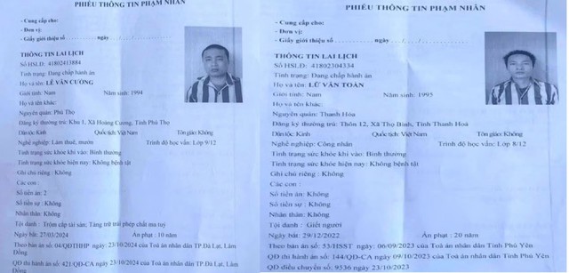 C&ocirc;ng an k&ecirc;u gọi hỗ trợ truy bắt 4 phạm nh&acirc;n trốn trại: Người d&acirc;n tuyệt đối kh&ocirc;ng tự &yacute; tiếp cận, truy đuổi- Ảnh 2.