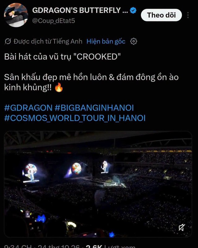 Fan Việt vươn tầm quốc tế, cả thế giới c&ocirc;ng nhận: Xứng đ&aacute;ng được BIGBANG khen "show tuyệt nhất từng c&oacute;"! - Ảnh 6.