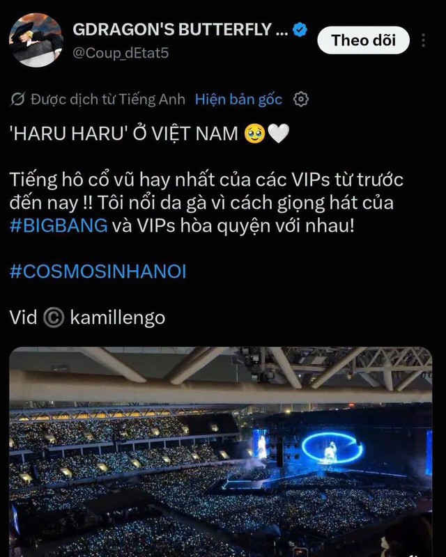 Fan Việt vươn tầm quốc tế, cả thế giới c&ocirc;ng nhận: Xứng đ&aacute;ng được BIGBANG khen "show tuyệt nhất từng c&oacute;"! - Ảnh 3.
