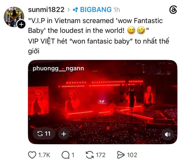 Fan Việt vươn tầm quốc tế, cả thế giới c&ocirc;ng nhận: Xứng đ&aacute;ng được BIGBANG khen "show tuyệt nhất từng c&oacute;"! - Ảnh 9.