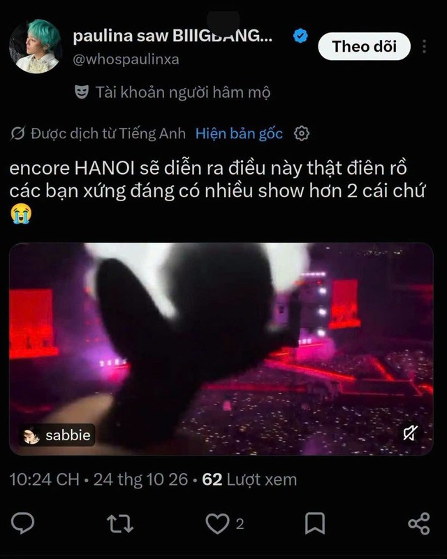 Fan Việt vươn tầm quốc tế, cả thế giới c&ocirc;ng nhận: Xứng đ&aacute;ng được BIGBANG khen "show tuyệt nhất từng c&oacute;"! - Ảnh 7.