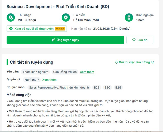 Đế chế giao h&agrave;ng 73 tỷ USD của Trung Quốc bất ngờ đăng tin tuyển dụng tại Việt Nam, liệu Grab v&agrave; ShopeeFood c&oacute; lo sợ?- Ảnh 3.