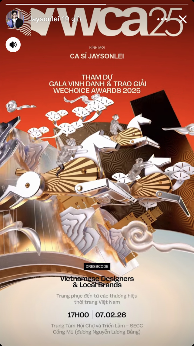 D&agrave;n sao Việt đồng loạt "flex" thiệp mời, rộn r&agrave;ng đếm ngược gala WeChoice Awards 2025!- Ảnh 6.