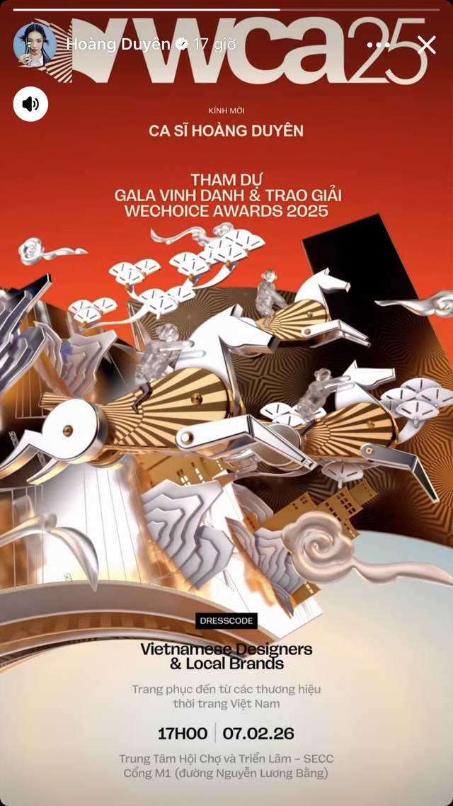 D&agrave;n sao Việt đồng loạt "flex" thiệp mời, rộn r&agrave;ng đếm ngược gala WeChoice Awards 2025!- Ảnh 12.