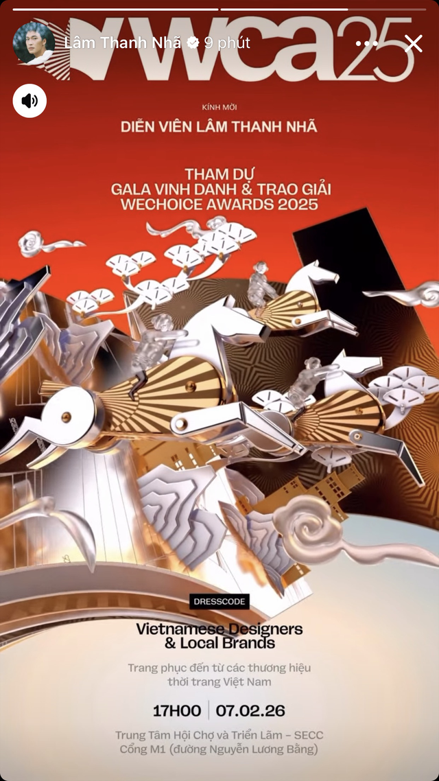 D&agrave;n sao Việt đồng loạt "flex" thiệp mời, rộn r&agrave;ng đếm ngược gala WeChoice Awards 2025!- Ảnh 7.