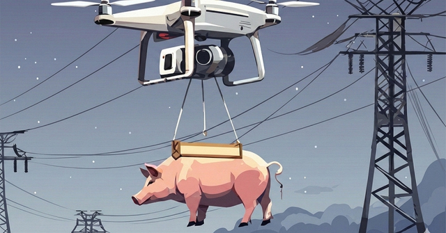 &ldquo;Lợn bay&rdquo; đ&acirc;m v&agrave;o đường điện cao thế, cả ng&ocirc;i l&agrave;ng mất điện suốt 10 tiếng đồng hồ- Ảnh 1.