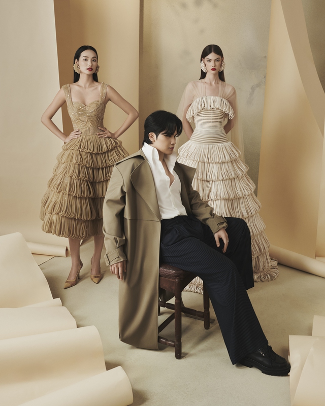 NTK Nguyễn Ph&uacute;c Tuấn ti&ecirc;n phong đưa lụa Bảo Lộc v&agrave;o thời trang cao cấp Việt Nam- Ảnh 3.