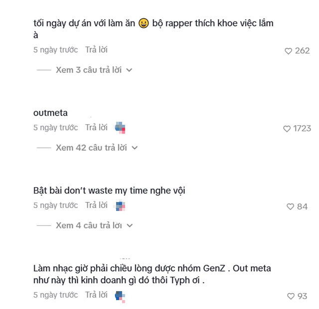 Hiện tượng Rap Việt một thời t&aacute;i xuất nhạt nh&ograve;a: Bị ch&ecirc; &ldquo;out meta&rdquo;, nhạc 10 b&agrave;i như 1- Ảnh 3.