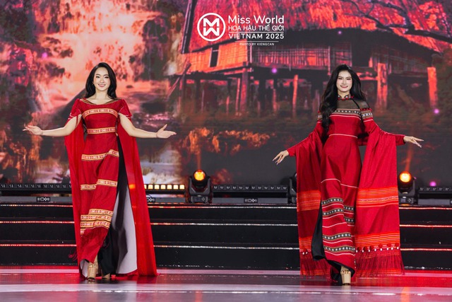 Chung kết Miss World Vietnam 2025: Top 3 ch&iacute;nh thức lộ diện, Hoa hậu &Yacute; Nhi chuẩn bị final walk- Ảnh 6.