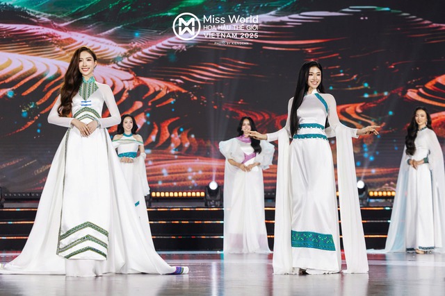 Chung kết Miss World Vietnam 2025: Top 3 ch&iacute;nh thức lộ diện, Hoa hậu &Yacute; Nhi chuẩn bị final walk- Ảnh 7.