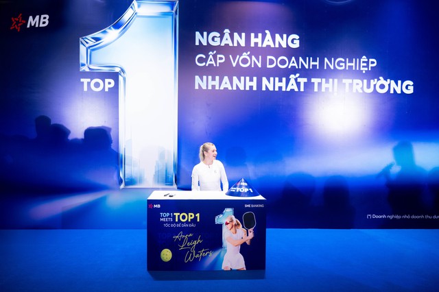 &ldquo;When Top 1 Meets Top 1&rdquo;: VĐV Pickleball số 1 thế giới Anna Leigh Waters v&agrave; MB lan tỏa th&ocirc;ng điệp "Tốc độ để dẫn đầu"- Ảnh 2.