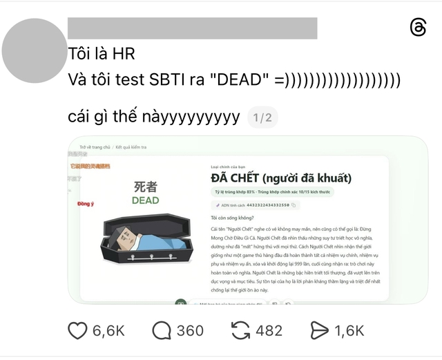 "Test tính cách SBTI" là gì mà gây xôn xao? Tại sao lại viral? - Ảnh 2.