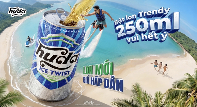 Huda Ice Twist phi&ecirc;n bản lon trendy 250ml: "Trải nghiệm đ&atilde;" với gi&aacute; b&igrave;nh d&acirc;n, uống tới đ&acirc;u lạnh s&acirc;u tới đ&oacute;, liệu phải "&aacute;t chủ b&agrave;i" như lời đồn? - Ảnh 2.