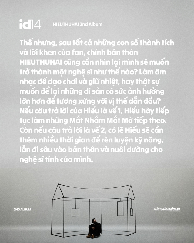 Album mới của HIEUTHUHAI: Nghe kiểu