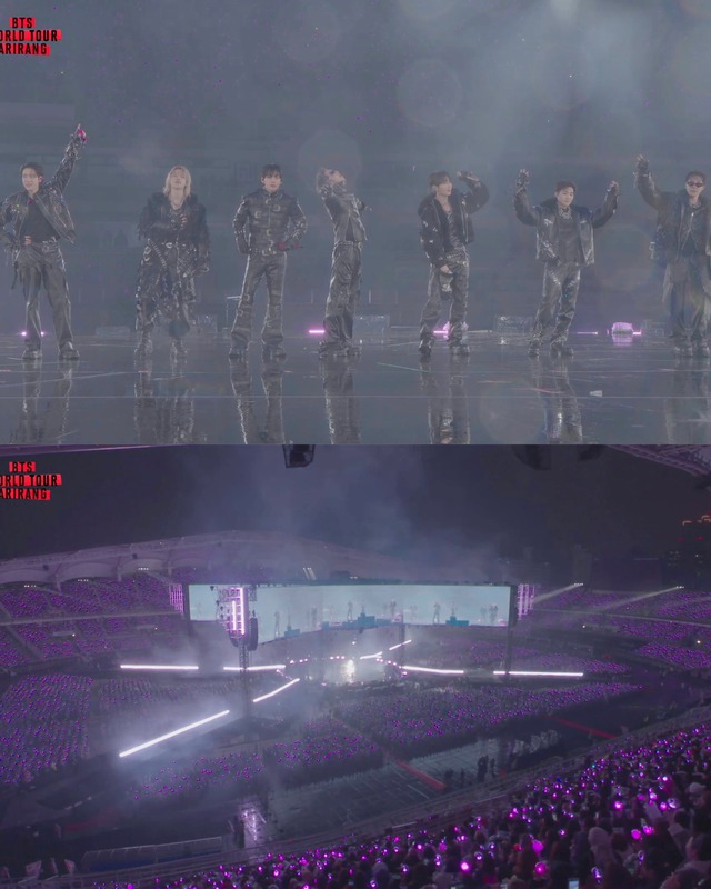 BTS "h&oacute;a thần", đội cả cơn mưa lớn mở m&agrave;n World Tour lớn nhất lịch sử! - Ảnh 4.