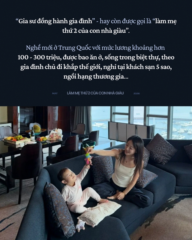 &ldquo;L&agrave;m mẹ thứ 2 của con nh&agrave; gi&agrave;u&rdquo; - nghề mới nổi giữa cơn sốt nu&ocirc;i dạy con kiểu thượng lưu: Kiếm hơn 300 triệu/th&aacute;ng, AI kh&ocirc;ng thay thế được - Ảnh 1.
