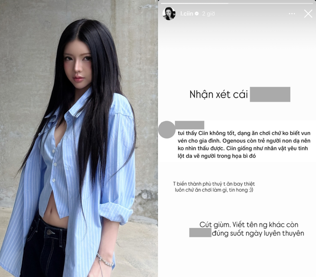 Bạn gái rapper đang hot dùng từ "cút" mắng antifan gây tranh cãi - Ảnh 1.