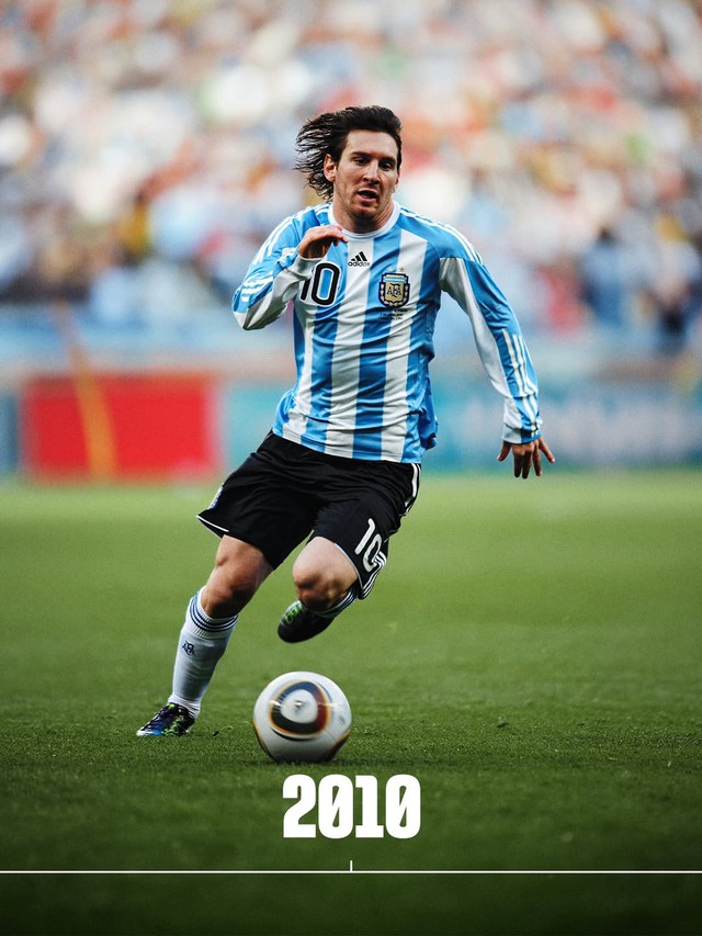 Messi ghi b&agrave;n tại 5 kỳ World Cup san bằng kỷ lục thế kỷ của Ronaldo - Ảnh 3.