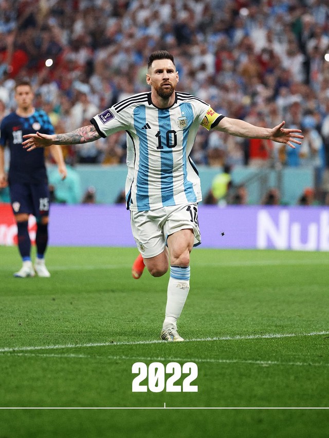 Messi ghi b&agrave;n tại 5 kỳ World Cup san bằng kỷ lục thế kỷ của Ronaldo - Ảnh 6.