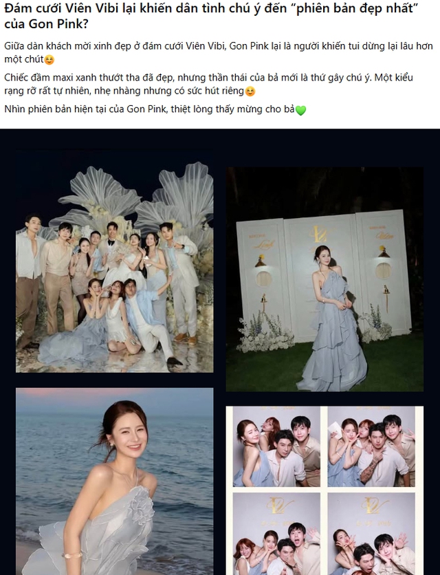 Mỹ nh&acirc;n Việt l&ecirc;n đồ đi ăn cưới g&acirc;y sốt MXH, được c&otilde;i mạng nhận x&eacute;t l&agrave; "phi&ecirc;n bản đẹp nhất"- Ảnh 2.