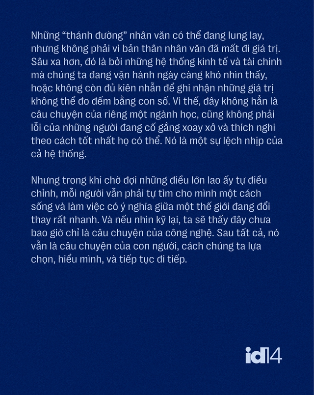 Ng&agrave;nh nh&acirc;n văn kh&ocirc;ng chốn dung th&acirc;n trong thời đại AI? - Ảnh 19.