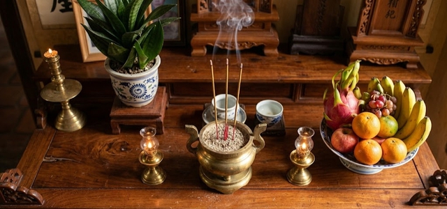 5 thứ kh&ocirc;ng được đặt tr&ecirc;n b&agrave;n thờ- Ảnh 2.