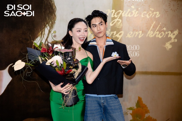 Trần Ngọc V&agrave;ng ngại ng&ugrave;ng xuất hiện sau khi được T&oacute;c Ti&ecirc;n c&ocirc;ng khai, nửa showbiz tề tựu ch&uacute;c mừng - Ảnh 4.