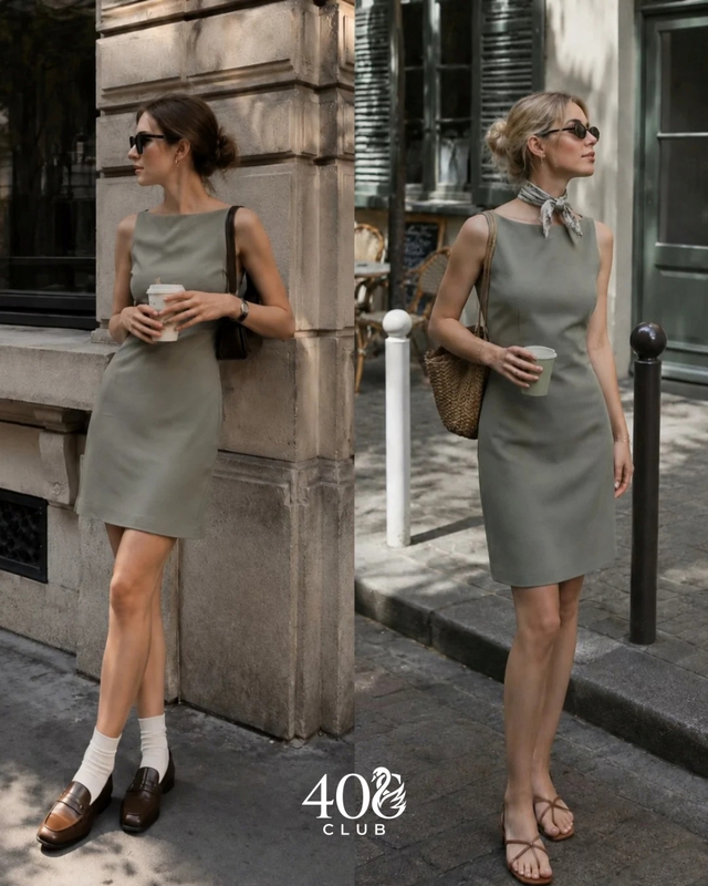 Phong cách old money có một "quy tắc" ít ai để ý: Ưu tiên những chiếc váy cổ thuyền - Ảnh 2.