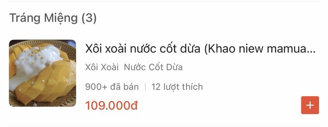 Giá xôi xoài leo thang chẳng thua giá vàng tại Việt Nam, 80.000 đổi lấy vài muỗng nếp và ba lát trái cây? - Ảnh 3.