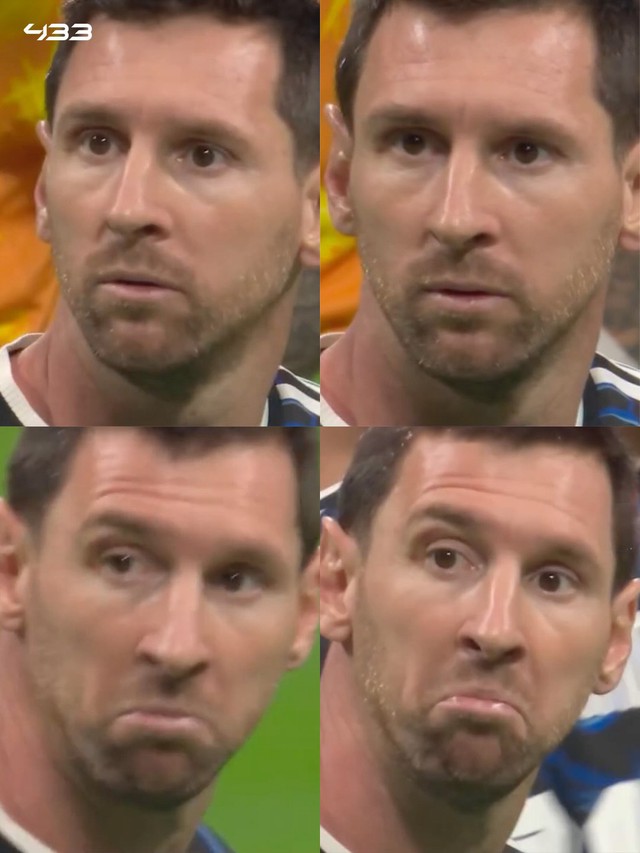 Đang viral: Messi và Bellingham "đấu võ mồm" cực gắt, Goat bĩu môi với "cậu Be", suốt trận kèn cựa nhau căng đét - Ảnh 2.