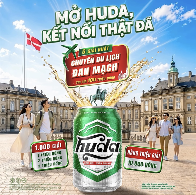 &ldquo;Mở Huda - Kết Nối Thật Đ&atilde;&rdquo;: Cơ hội săn chuyến đi Đan Mạch từ những kết nối ch&acirc;n th&agrave;nh - Ảnh 3.