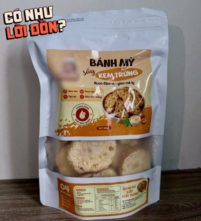 Chờ 10 ngày mua bánh mì sấy kem trứng đang được seeding rầm rộ: Đáng tiếc vì thiếu điểm nhấn, vị nhạt nhòa thua xa lời đồn!- Ảnh 3.