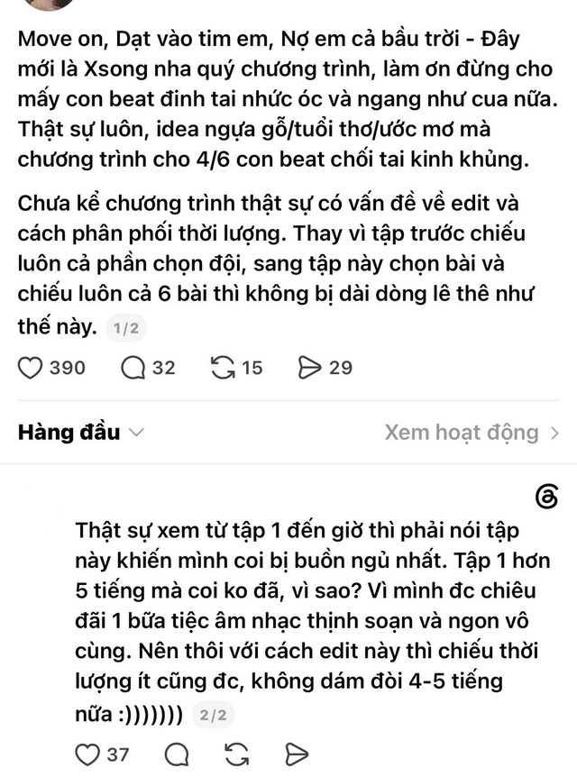 Cả MXH đang tranh cãi: Nhạc Anh Trai Vượt Ngàn Chông Gai ngày càng tuột phong độ- Ảnh 9.