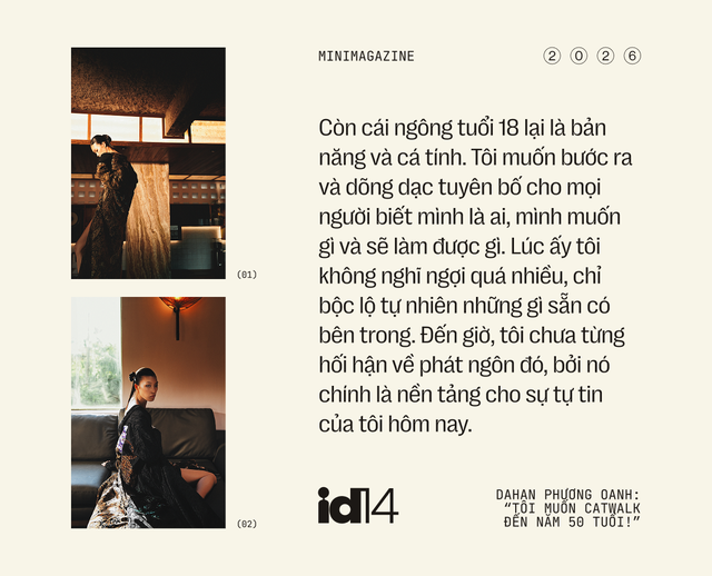 Dahan Phương Oanh: &ldquo;T&ocirc;i muốn catwalk đến năm 50 tuổi! - Ảnh 5.