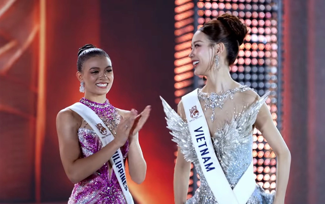 HOT: Hoa hậu Bảo Ngọc v&agrave;o Top 6, lập kỷ lục ở Miss World - Ảnh 3.