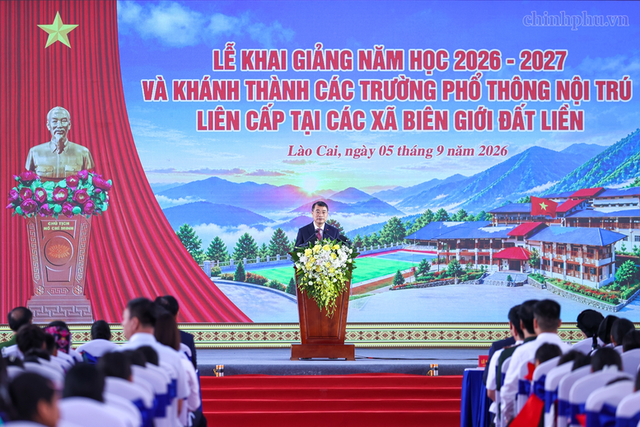 Trực tiếp: Khai giảng năm học mới 2026-2027 trên cả nước - Ảnh 3.