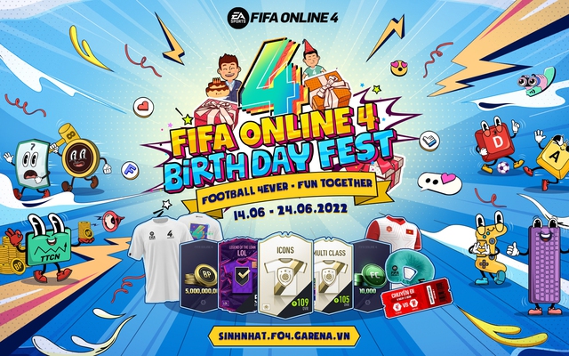 Tại sao sự kiện sinh nhật 4 tuổi của Fifa Online 4 lại được trông chờ đến  như vậy?