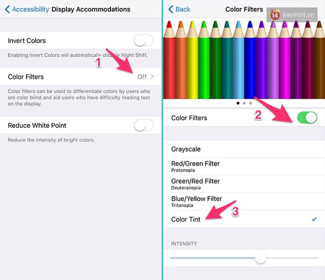 iPhone c&oacute; một t&iacute;nh năng ẩn gi&uacute;p bảo vệ mắt cực hay ho, fan l&acirc;u năm cũng chưa chắc đ&atilde; biết - Ảnh 2.